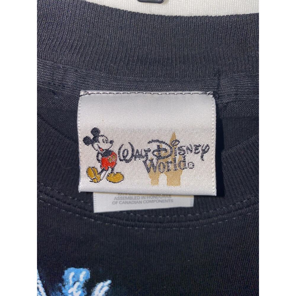 Walt Disney World Shirt Mens Medium Black Epcot Fireworks Mickey Graphic Tee - Picture 3 of 6